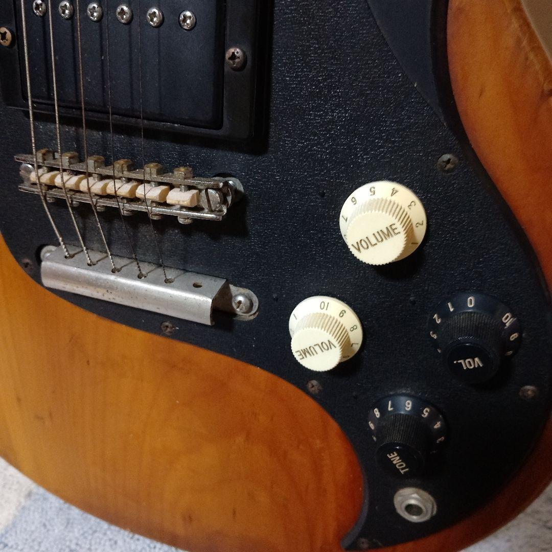 ヴィンテージ エレキギター ナチュラルウッド レア