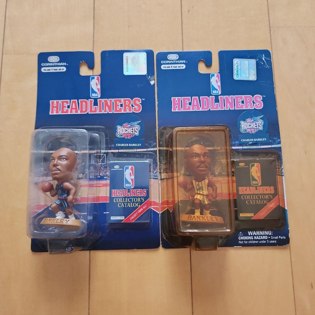 NBA ヘッドライナーズ フィギュア ロッドマン ピッペン バークレー セット