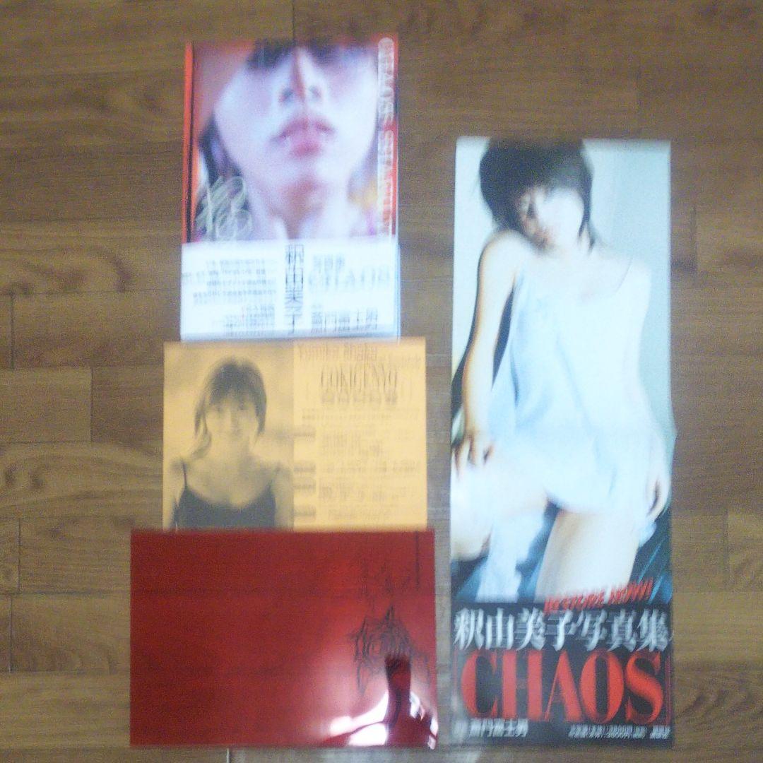 写真集CHAOS ,別冊釈由美子,映画ゴジラ対メカゴジラ,ShakuShake