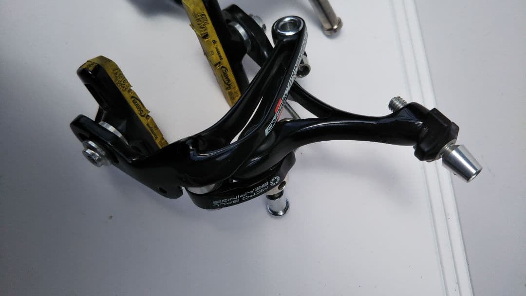 カンパニョーロ レコード スケルトン ブレーキ 前後デュアルピボット③