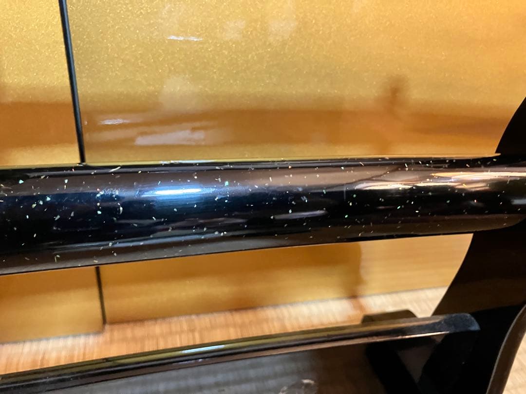 【美品】居合刀 模造刀 豪華拵え 鳥松図鍔 刀袋付 下緒新品交換済み