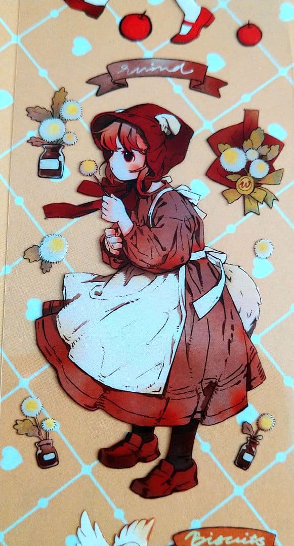 J902＃法式小甜心(PET)田小宝切り売り海外人物マステ女の子