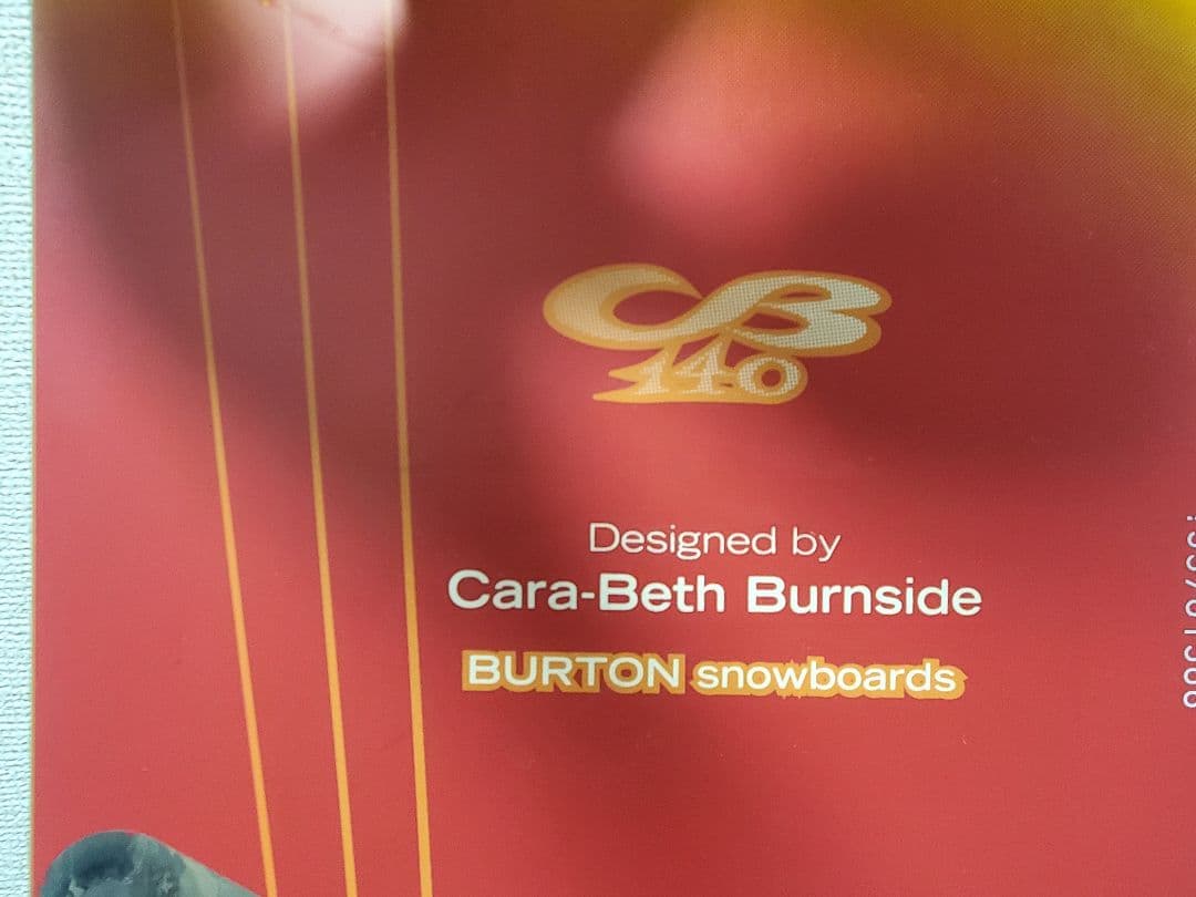 BURTON cara-beth Burnside CB140 スノーボード