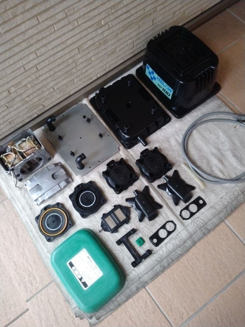 【強力//100L//テクノ高槻（HP-100）】エアポンプ　ブロワー　浄化槽