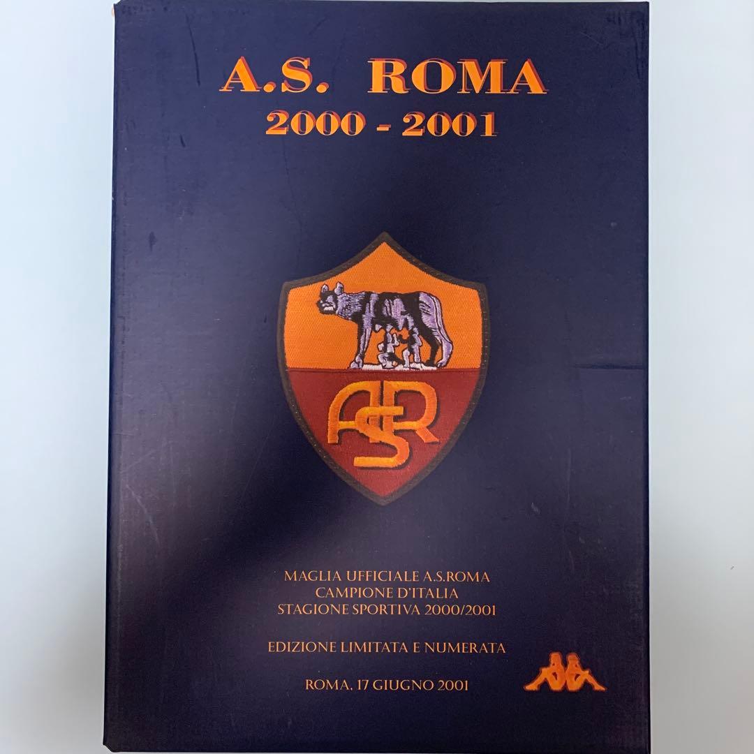【シリアルナンバー入】ASローマ00-01さシーズン優勝記念ユニフォーム