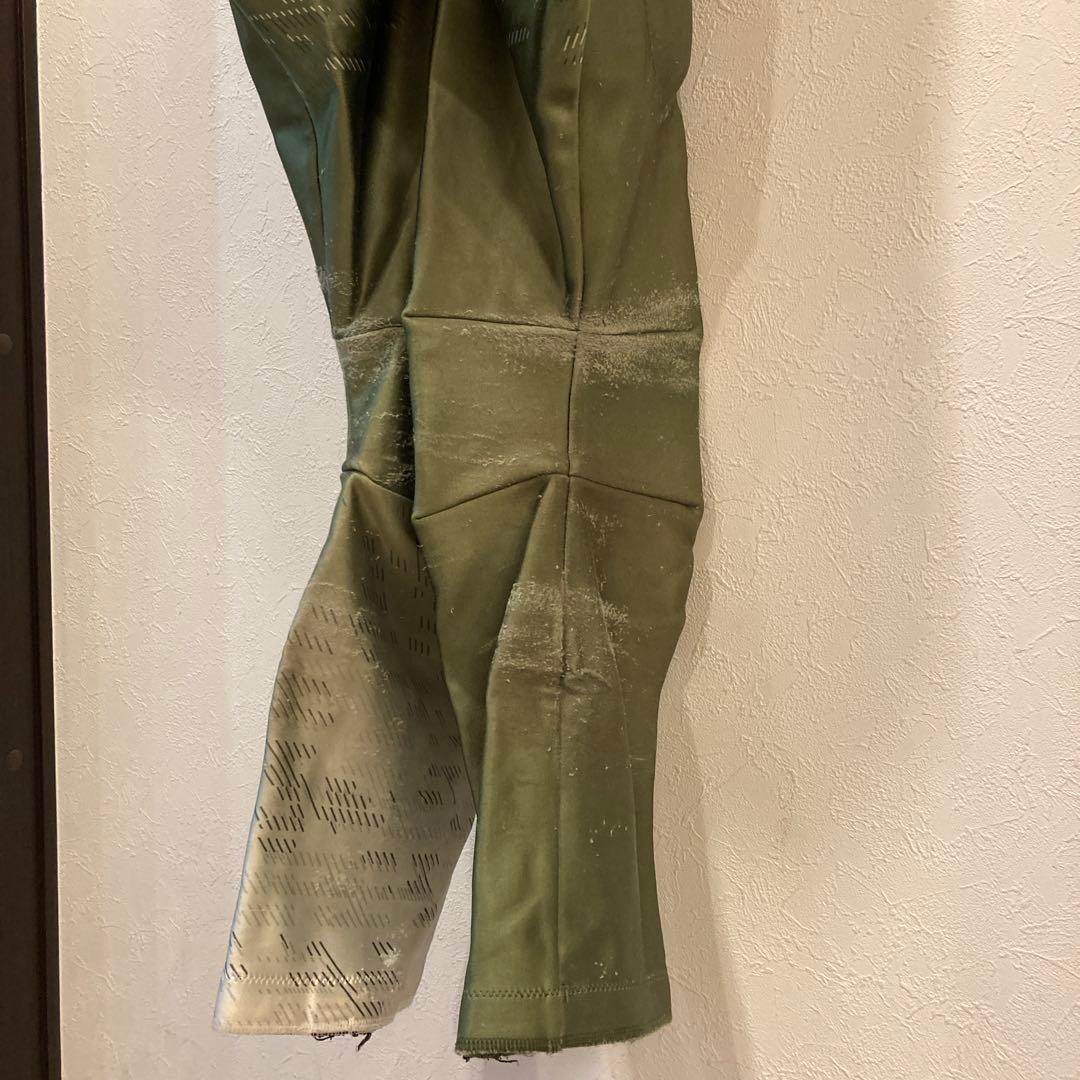 Mizuno スキーウェア ワンピース パッド入り オリーブグリーン M