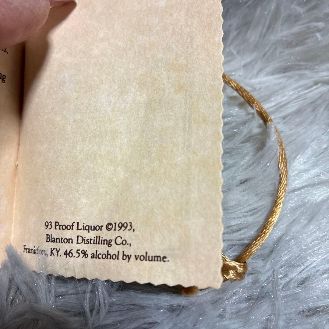 【未開封】 Blanton's 1996年 シングルバレル バーボンウイスキー