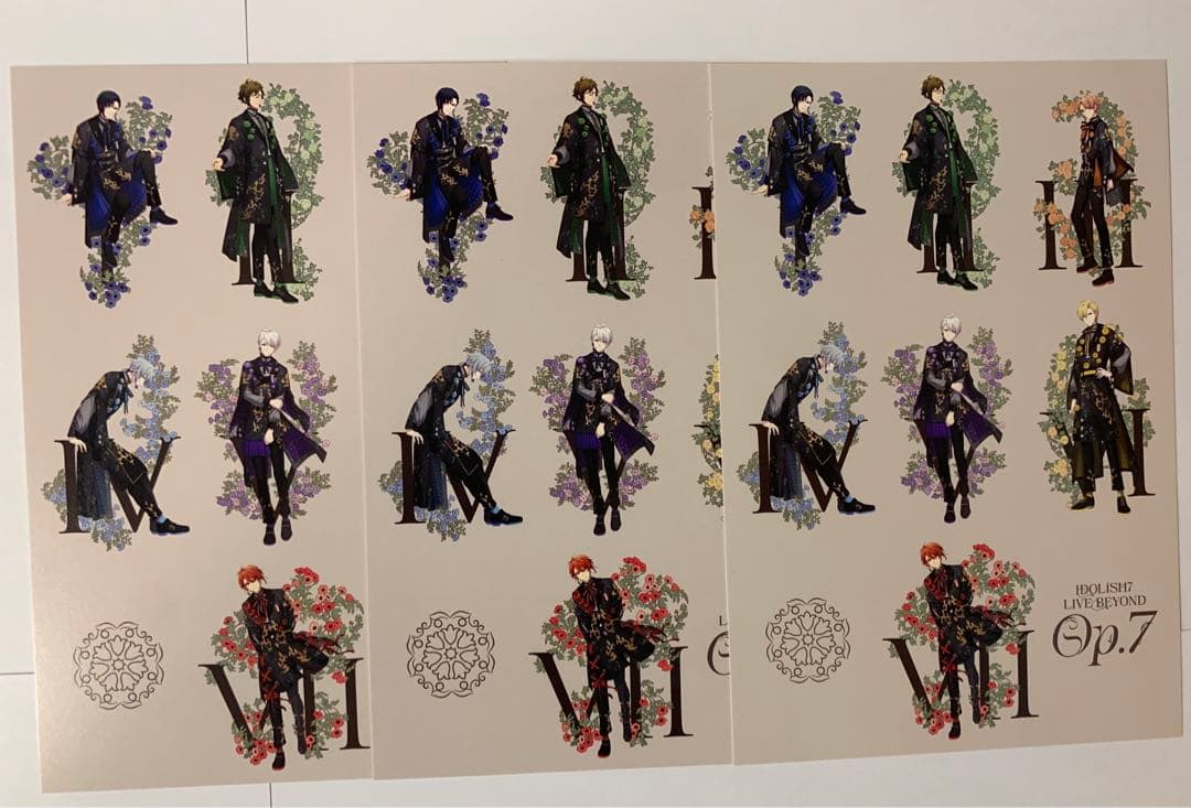 IDOLiSH7 LIVE BEYOND \"Op.7\" 特典ポストカード