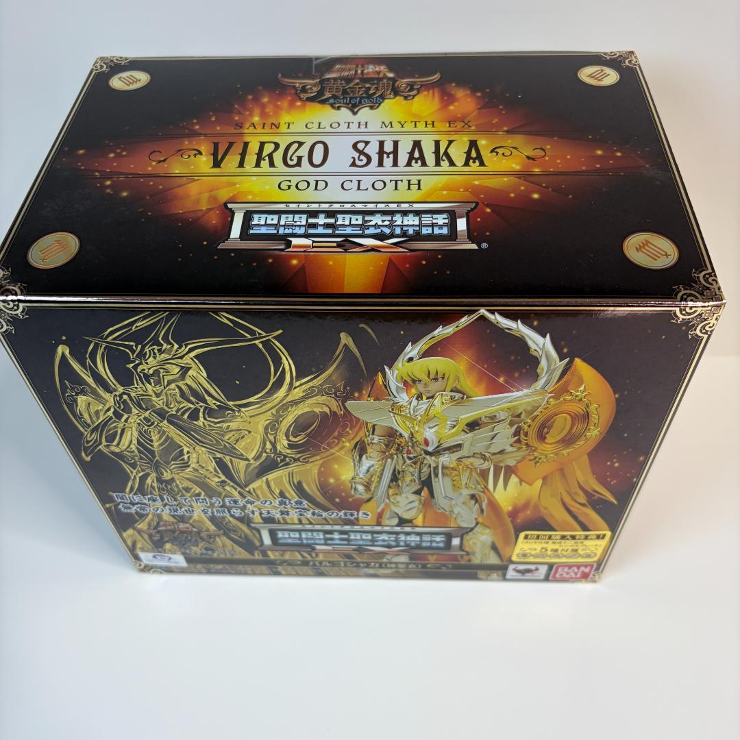 【極美品】聖闘士聖衣神話EX バルゴシャカ（神聖衣）初回特典付 黄金魂