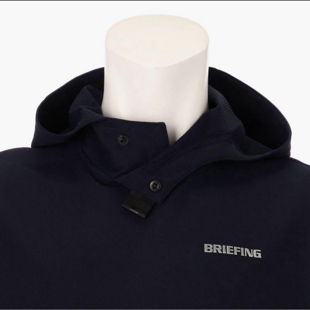 【新品・タグ付き】 今期新作 BRIEFING メンズ フーディー ネイビー L