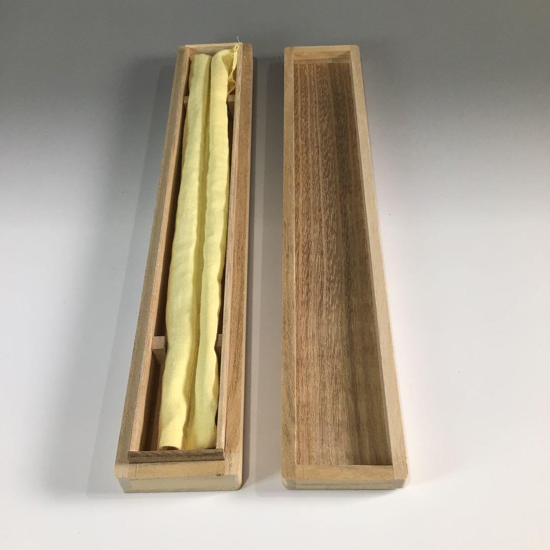 Ｐ６２７　火箸　『木村清五郎造』『菊頭』『四方すかし』『飾火箸』　共箱　茶道具