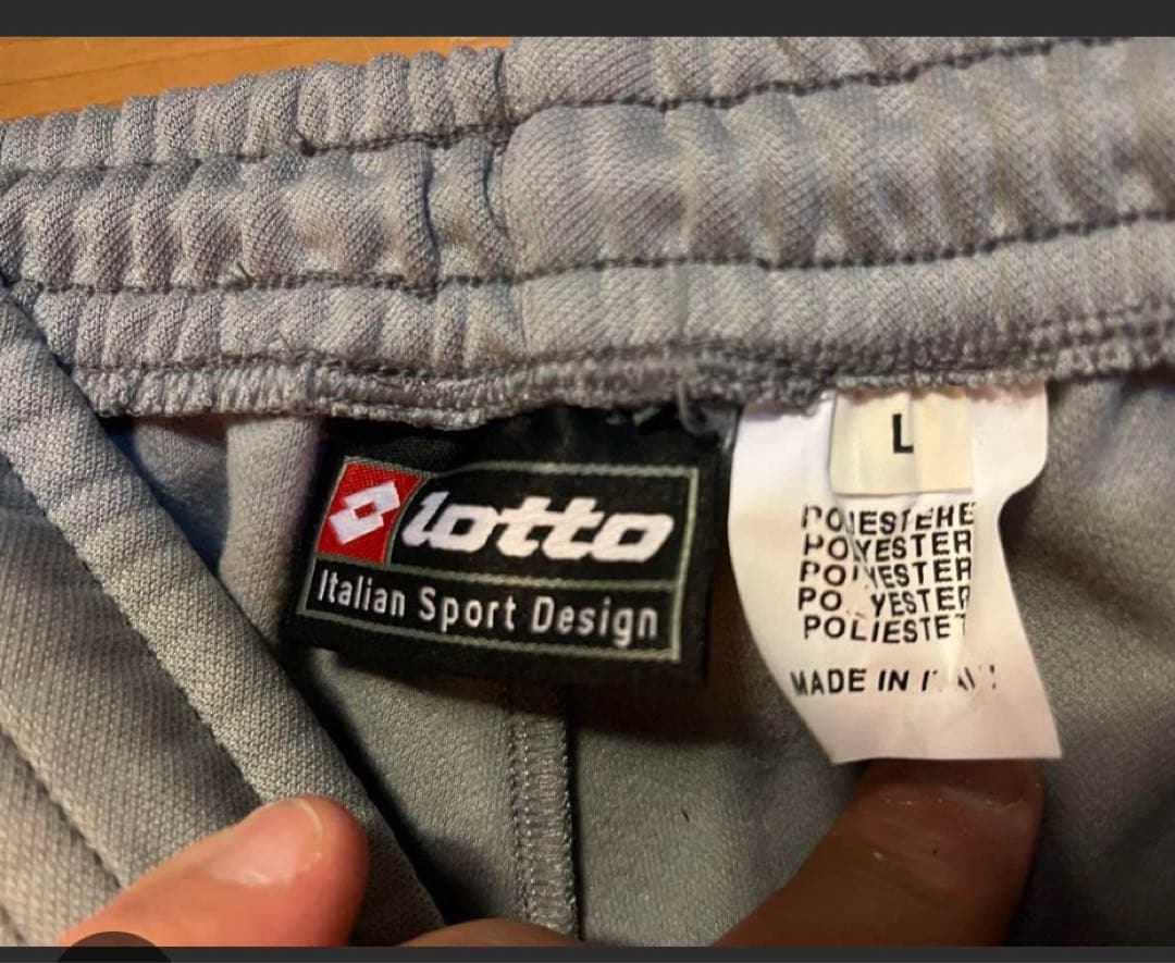 激レア lotto 希少正規品 ユベントス スタッフ支給ジャージ 上下セット