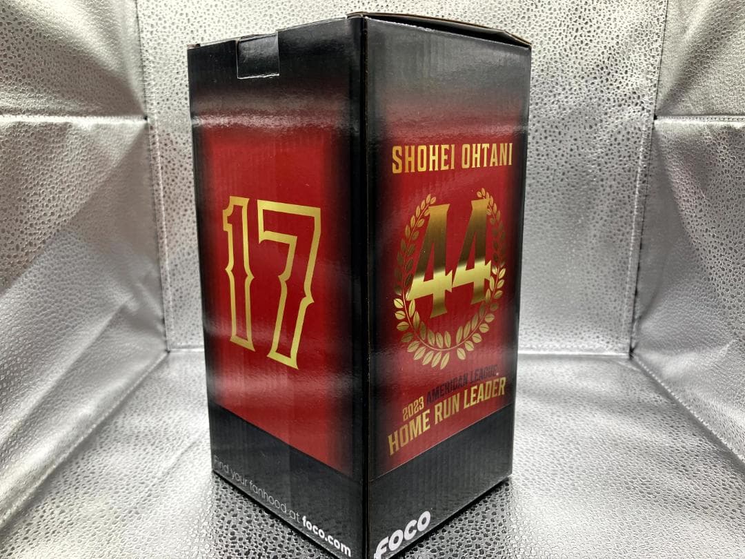 大谷翔平　ホームラン王ボブルヘッド（ビジターユニフォーム）4.5インチ