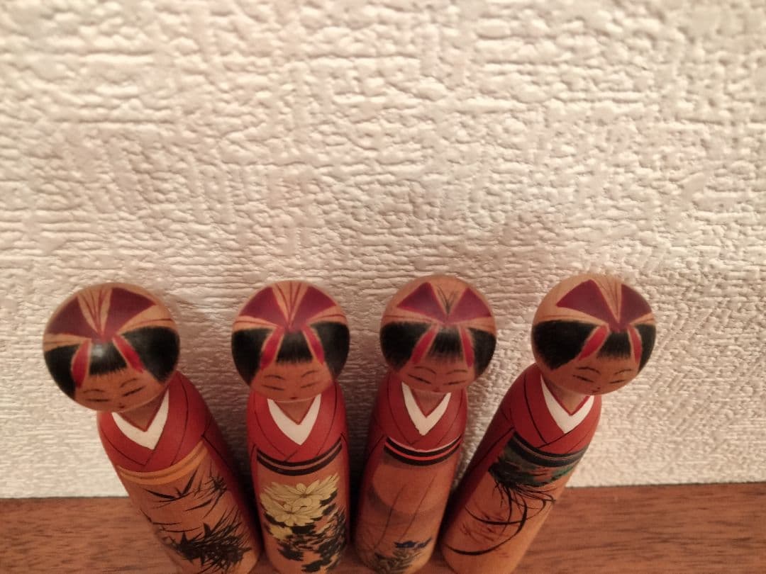 高野与八　こけし　4個セット