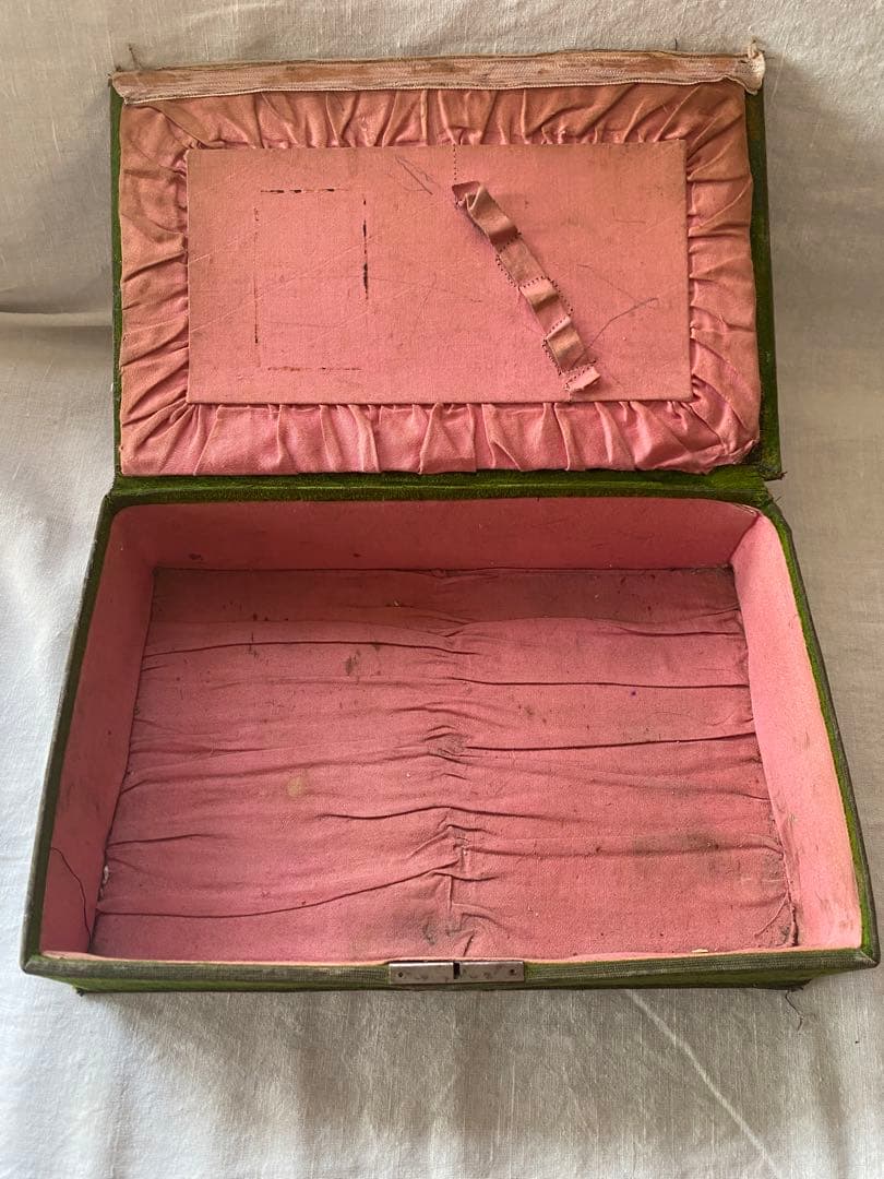 パスザバトンで購入　アンティーク小物入れ　古い箱　USED ディスプレイ備品に