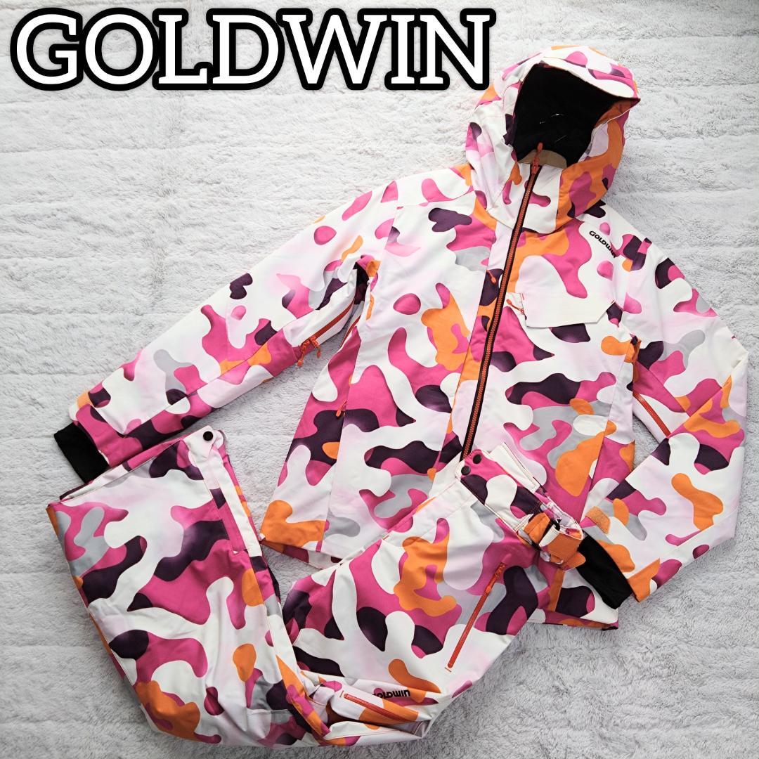GOLDWIN スキーウェア 上下セットアップ リストゲイター 中綿プリマロフト