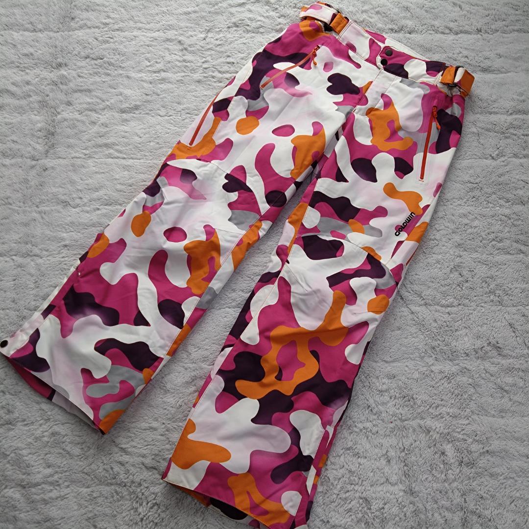 GOLDWIN スキーウェア 上下セットアップ リストゲイター 中綿プリマロフト