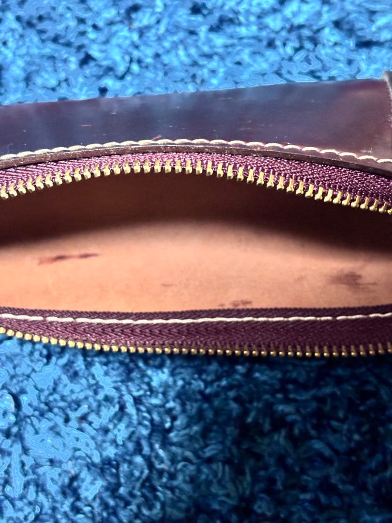 ホーウィンシェルコードバン　ペンケース