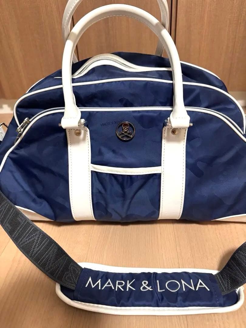 MARK & LONA ダッフルバッグ ネイビー