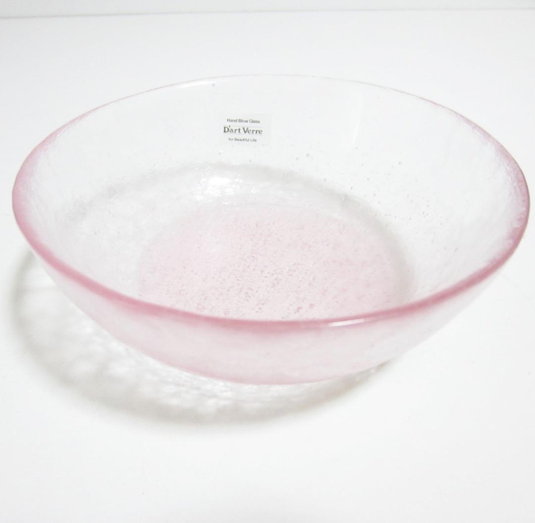 貴重なお品【未使用】D'art Verreハンドメイド 上越クリスタル 小鉢5点