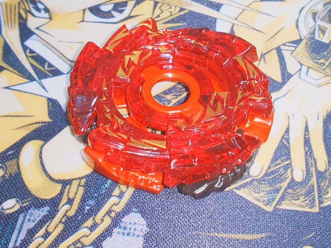 メタルファイトベイブレード　メテオエルドラゴ　連打の赤龍