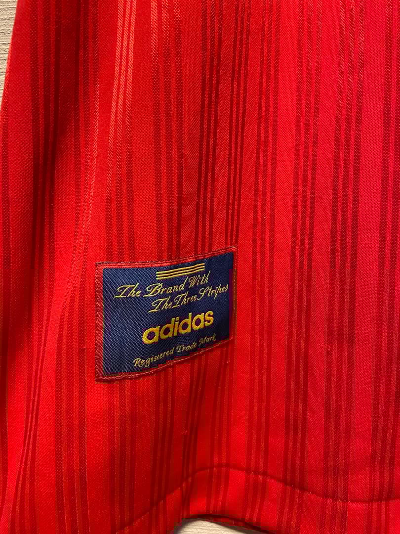 90s サッカースペイン代表　アディダス　ゲームシャツ ユニフォーム