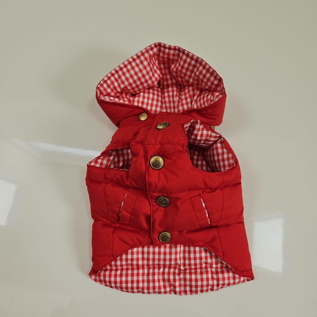 アトリエGG フードダウンベスト(リバーシブル)