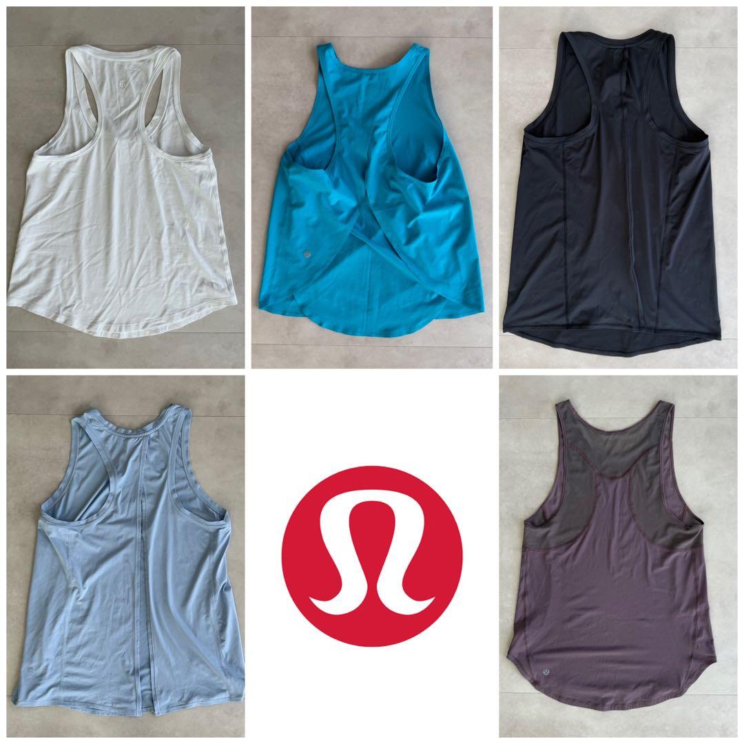 本当に綺麗です！★5点セット★まとめ売り★ルルレモン★タンクトップ