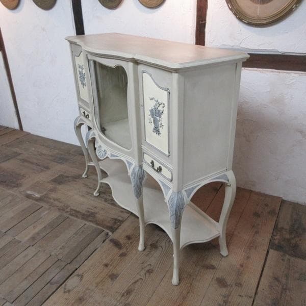 イギリス アンティーク 家具 シフォニア サイドボード キャビネット 6941d