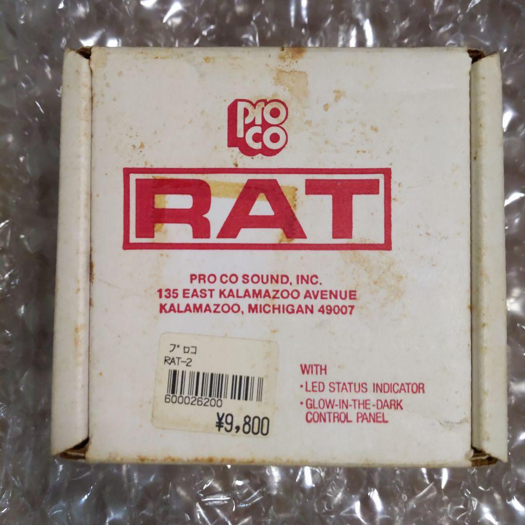 Proco RAT2 USA製 ディストーション 箱・保証書付【国内正規品】
