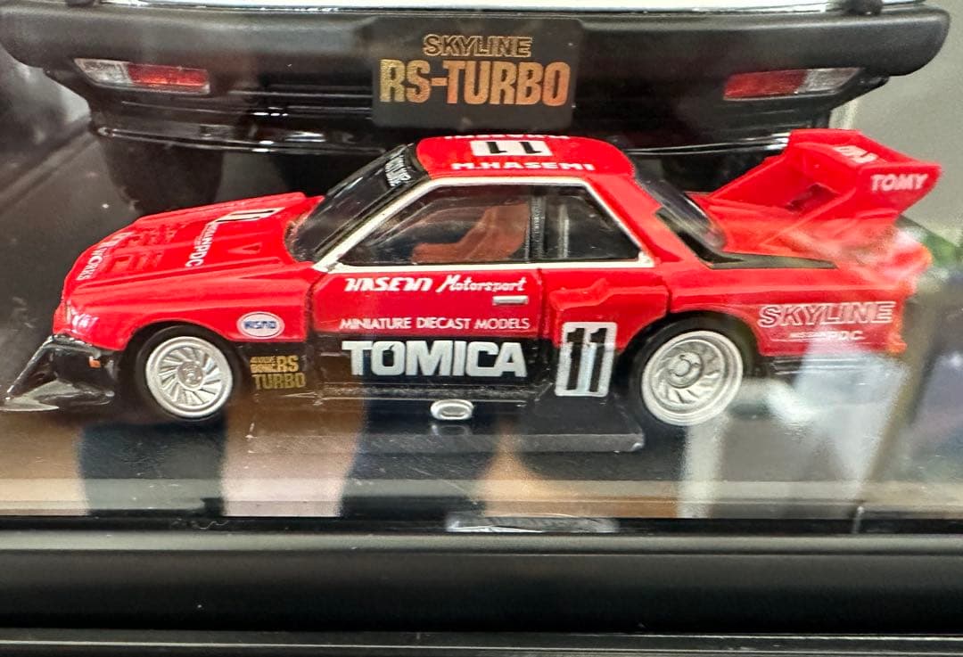 京商サムライSKYLINE RS-TURBO レッドミニカー付値下げしました