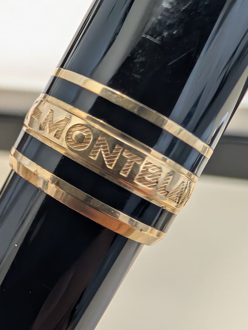MONTBLANC モンブラン 万年筆 14K 黒 ケース付き
