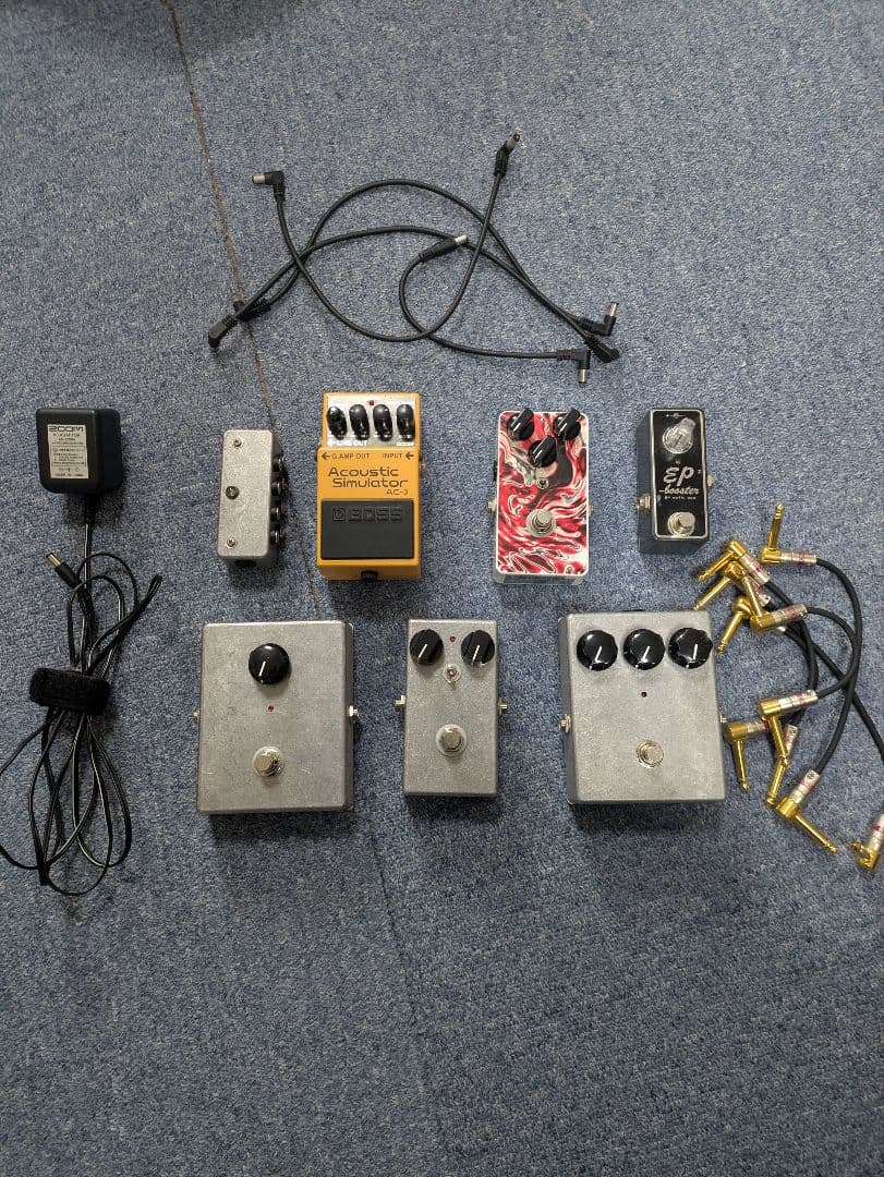 エフェクターセット lizzy backdo bloody red EPブースタ