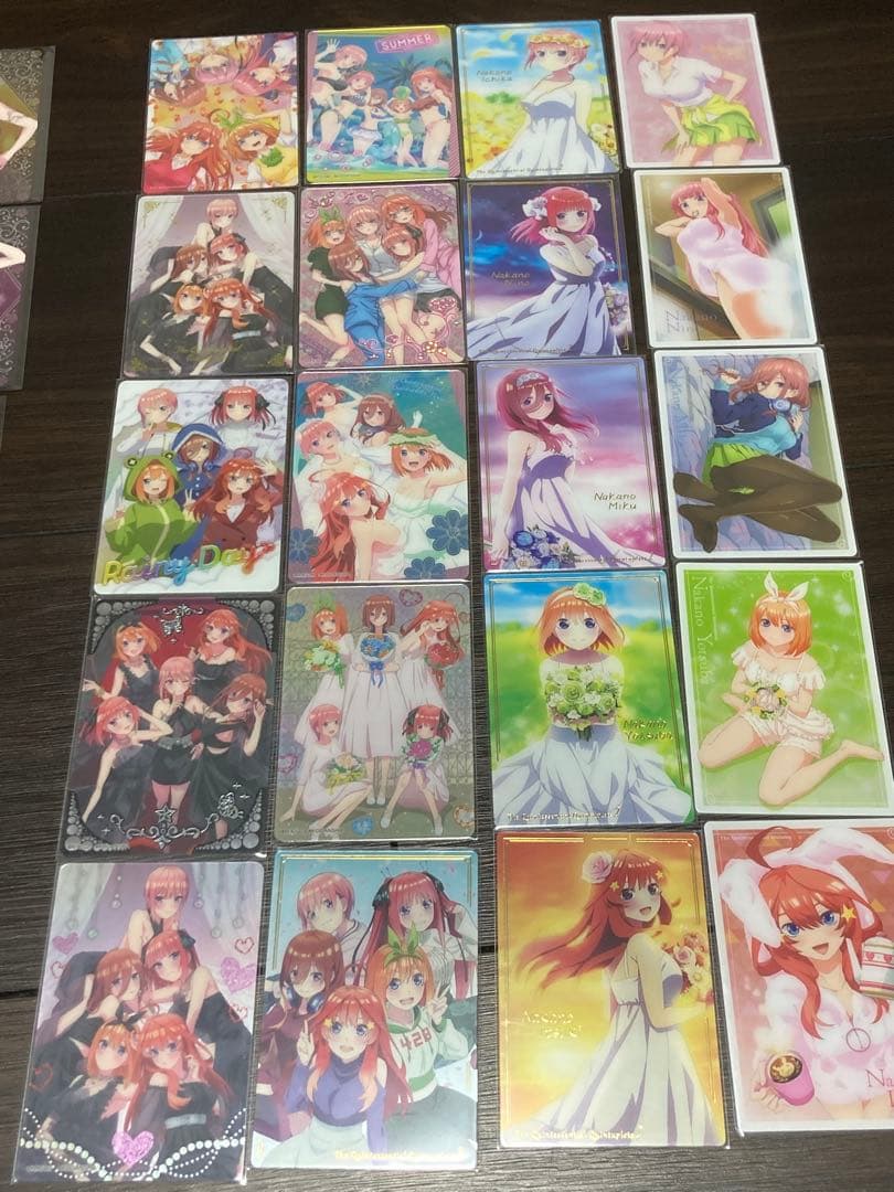 五等分の花嫁　カードセット