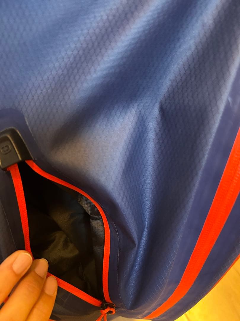  Golfsport ゴルフバッグ ネイビー/オレンジ 防水　軽量