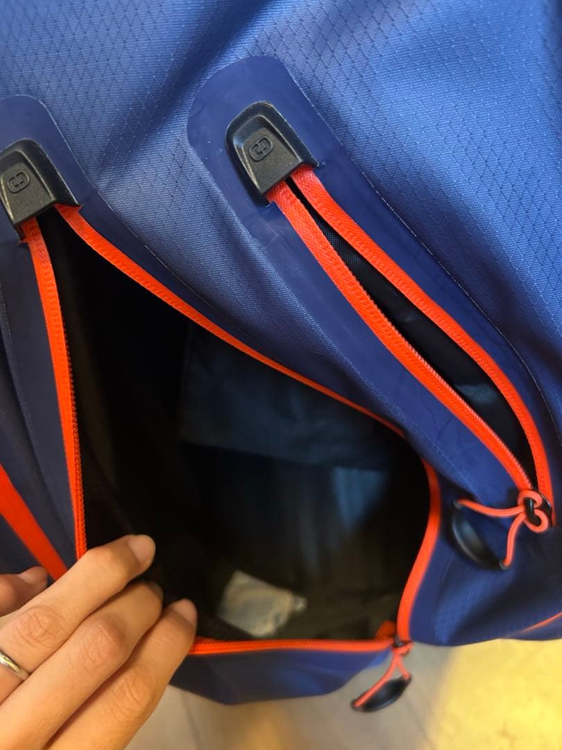  Golfsport ゴルフバッグ ネイビー/オレンジ 防水　軽量