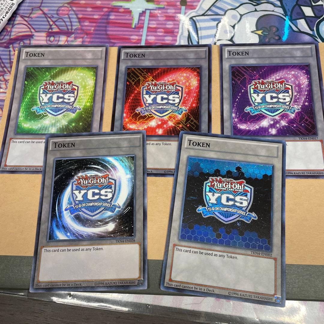 遊戯王 YCS 海外大会限定 トークン 全種 5枚 セット