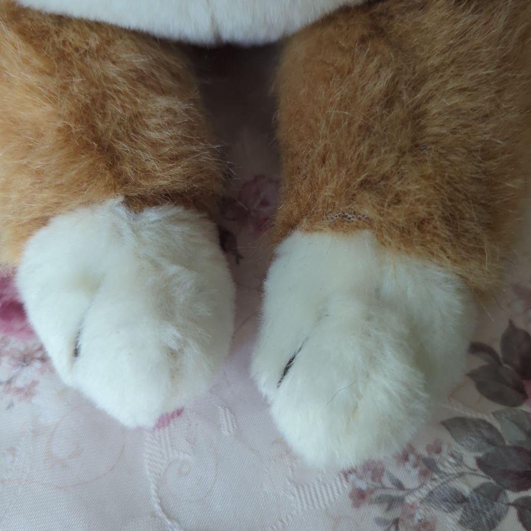 リアル犬のぬいぐるみ ON/OFFスイッチ付き