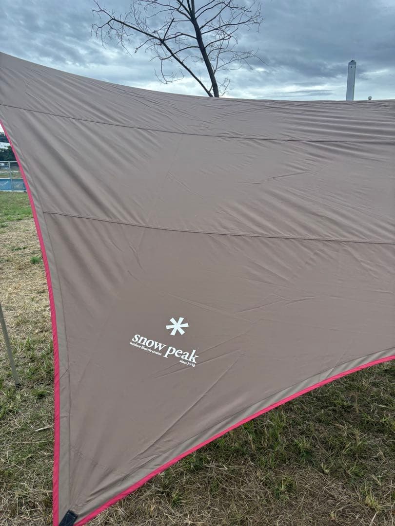 スノーピーク HDタープシールド・ヘキサM TP861 ウイングポール2本セット