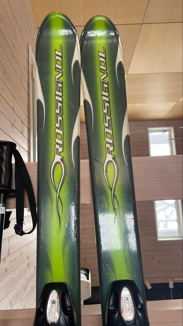 ロシニョールカービングスキー板子供ジュニアkidsキッズ138cmセット大人