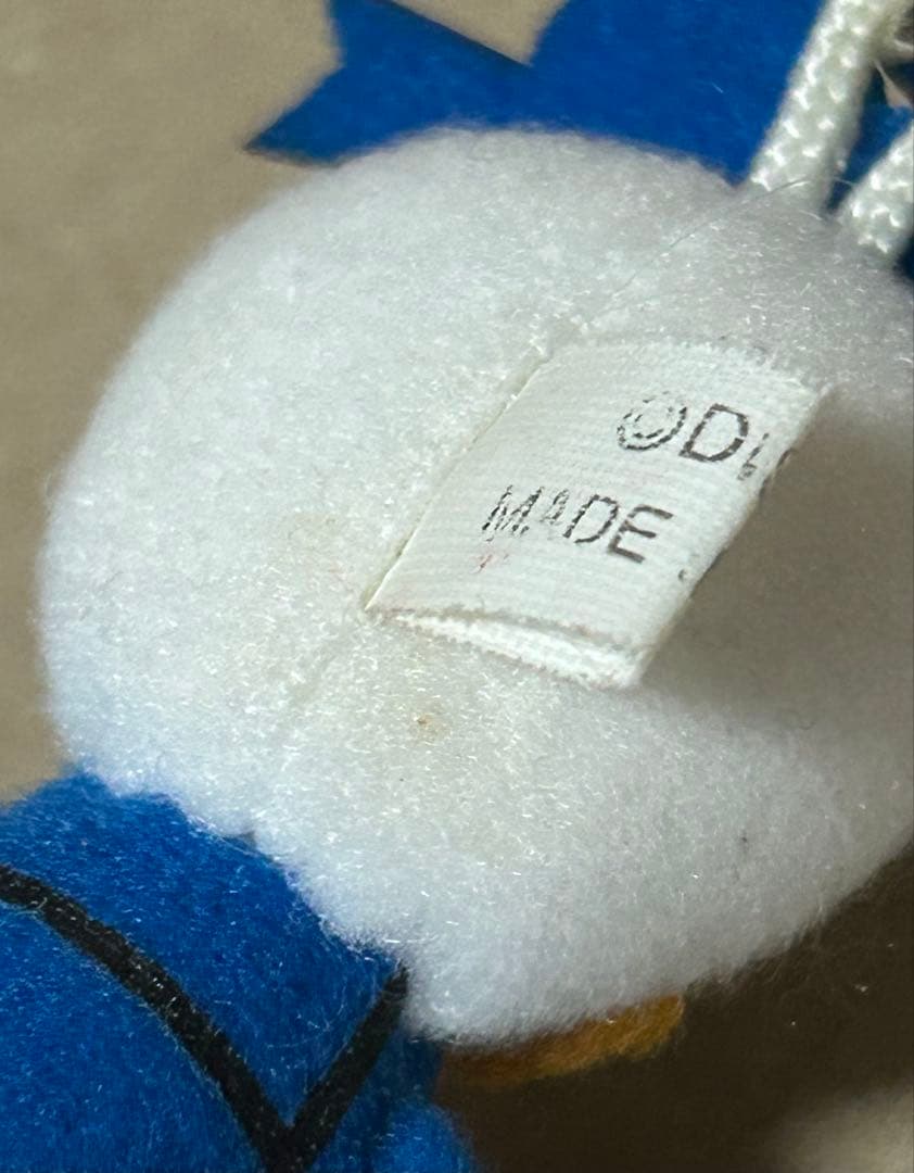 東京ディズニー　ストア　ドナルドダック ぬいぐるみ　プラッシュストラップ　レア