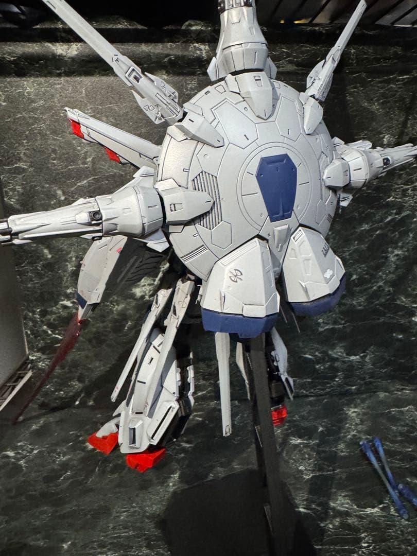 MG プロヴィデンスガンダム　塗装完成品　seed ガンダム　プラモデル