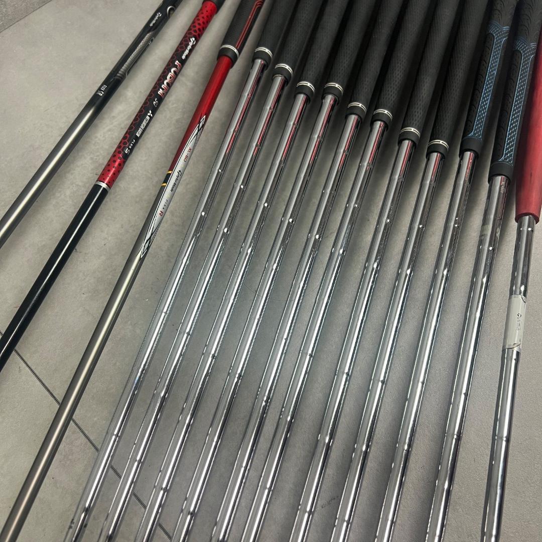 テーラーメイド　タイトリスト　メンズゴルフ14本フルセット　男性　右利き
