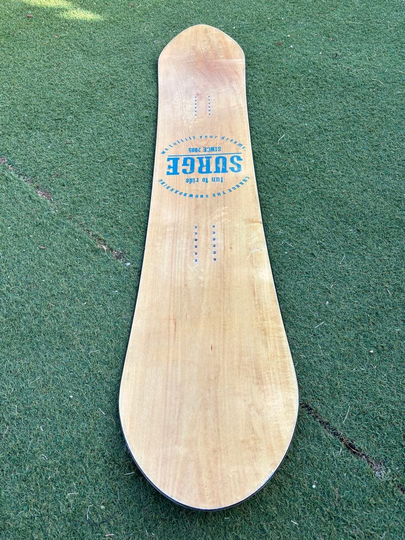 SURGE MUSIC TRACK/スノーボード/板/ウッド/155cm/サージ