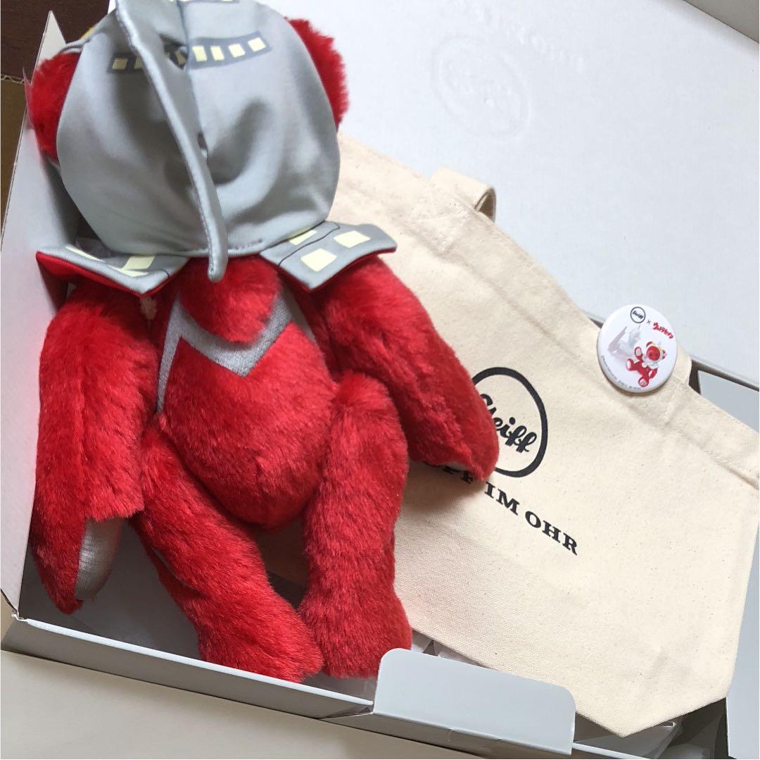 シュタイフテディベアウルトラマンセブン正真正銘の正規品