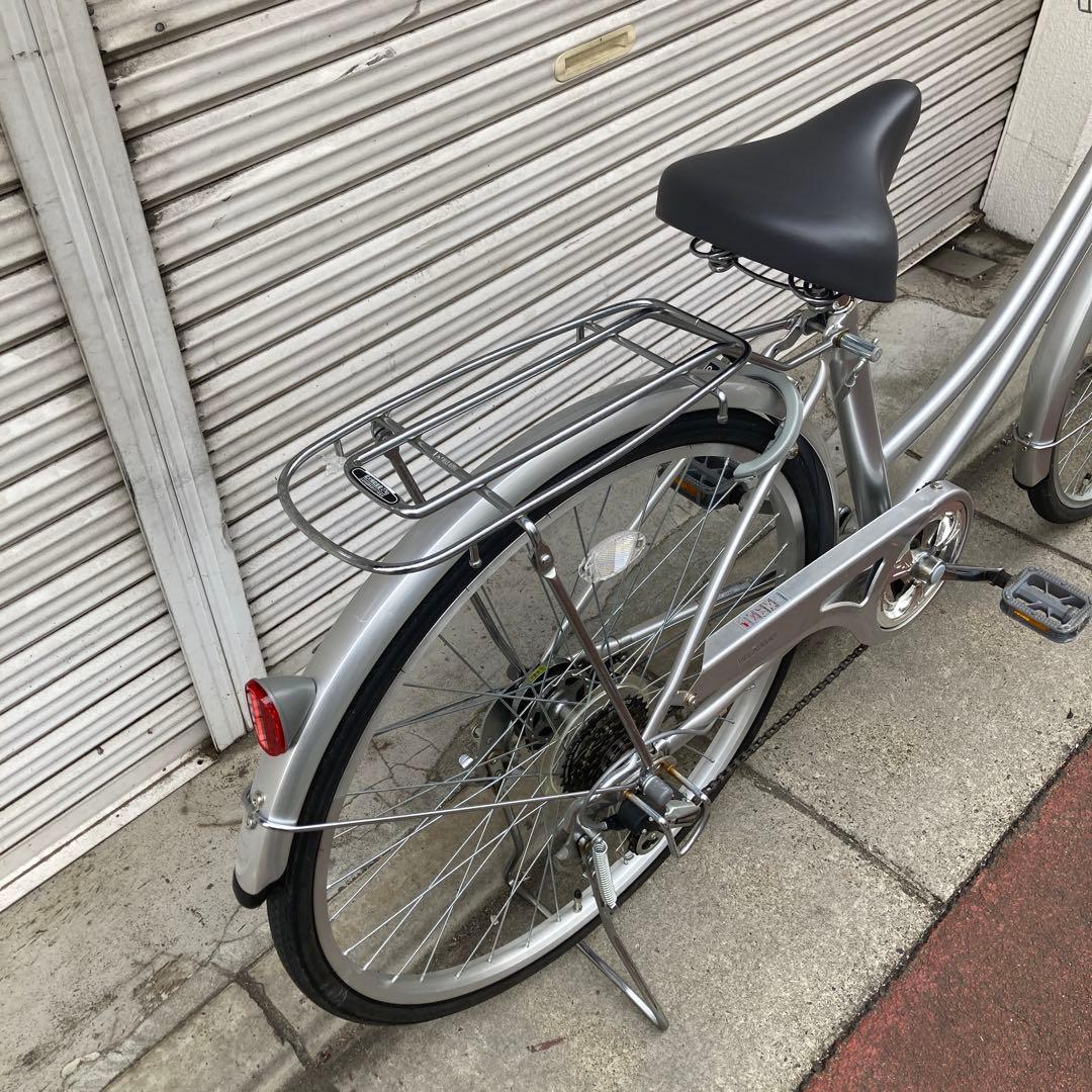 26インチ　シティサイクル ほぼ未使用/車庫保管車　　取りに来る方限定❗️