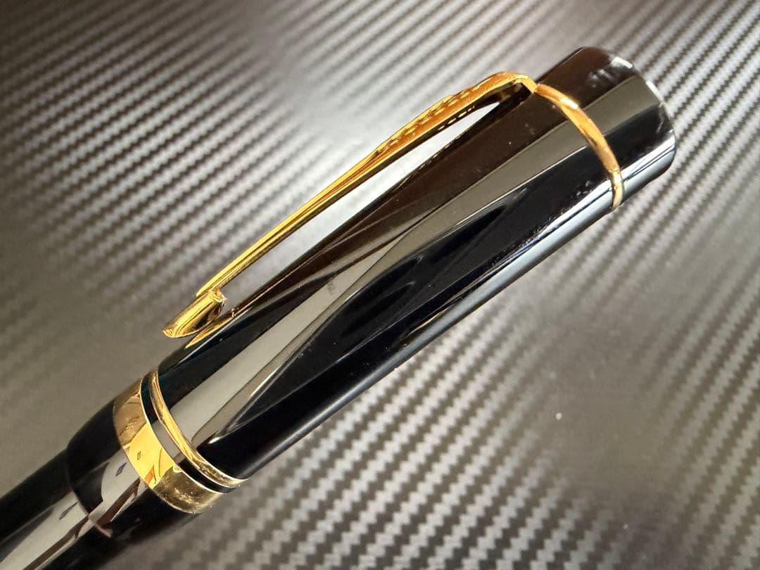 極上品 パーカー デュオフォールド ブラック M インターナショナル 万年筆