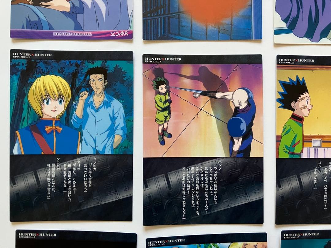 HUNTER×HUNTER カードダスマスターズ　まとめ売り　19枚