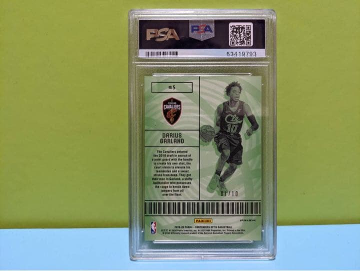 ダリアス•ガーランド 2019OPTIC LOTTERY TICKET-GOLD