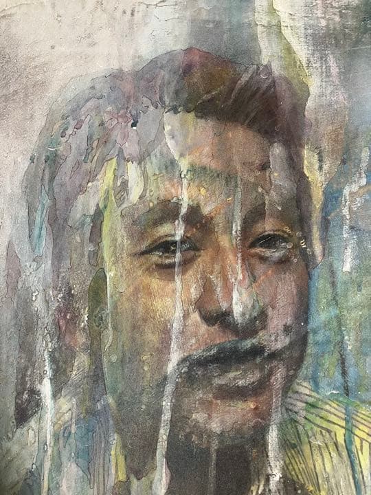 甲斐千香子さん　原画作品